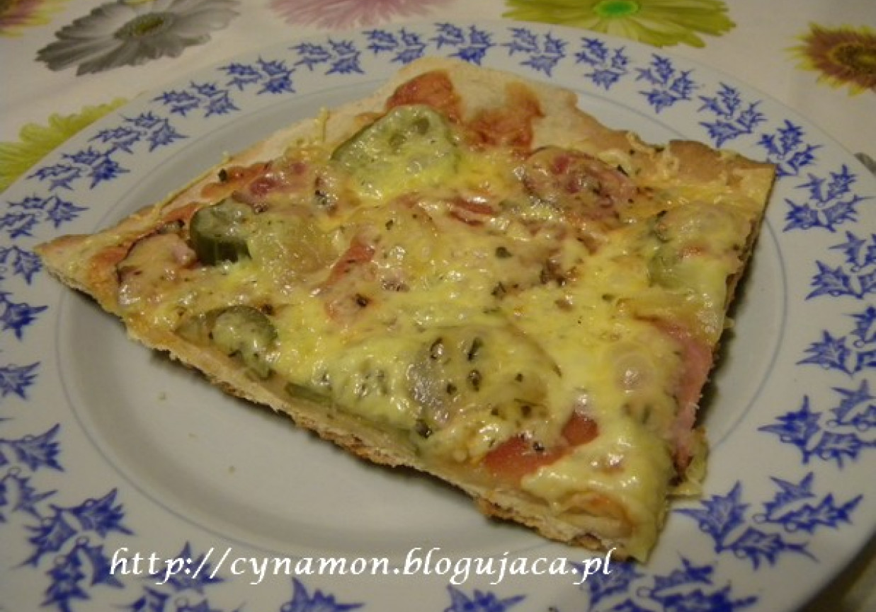 Pizza bez wyrastania inspirowana Jamie Oliverem foto