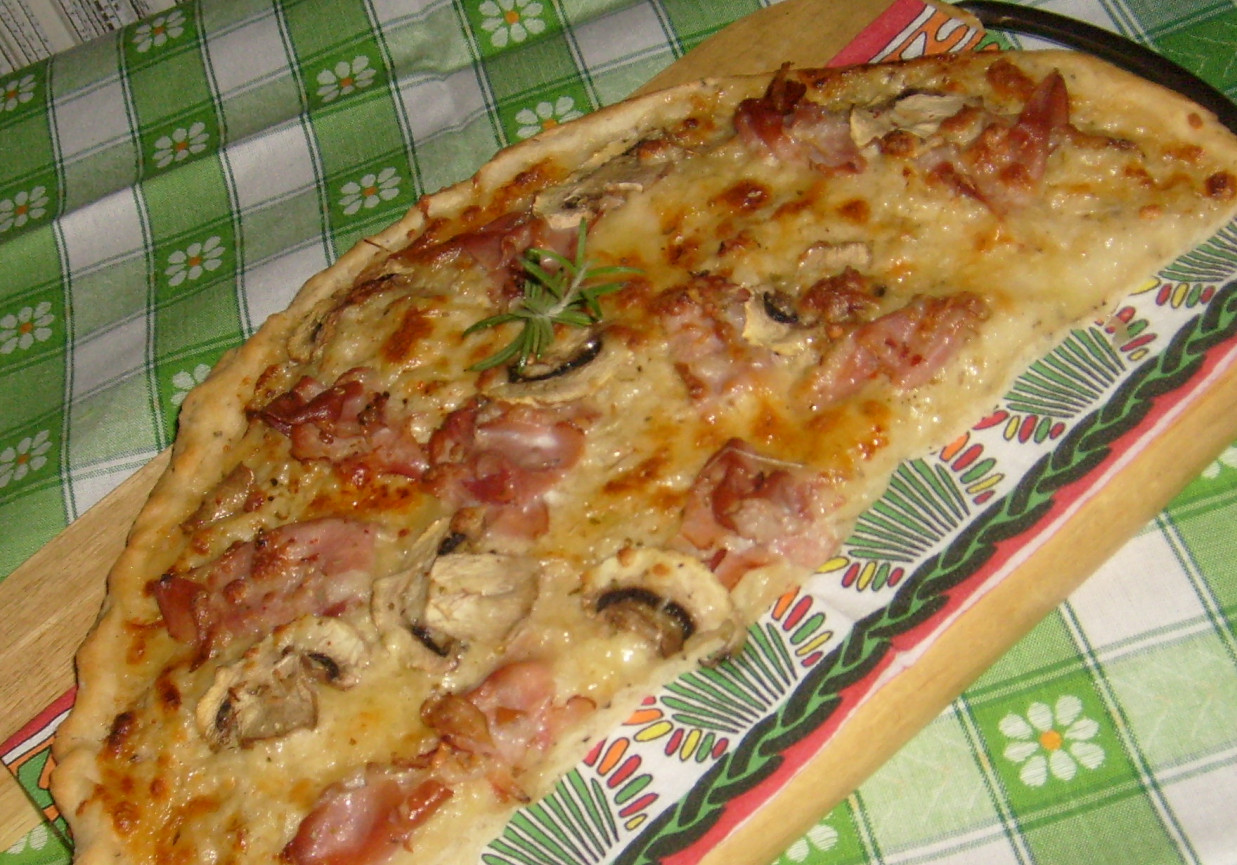 PIZZA CARBONARA foto