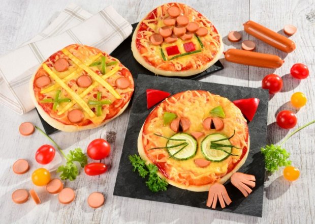 Fotografia przedstawiająca Pizza dla dzieci