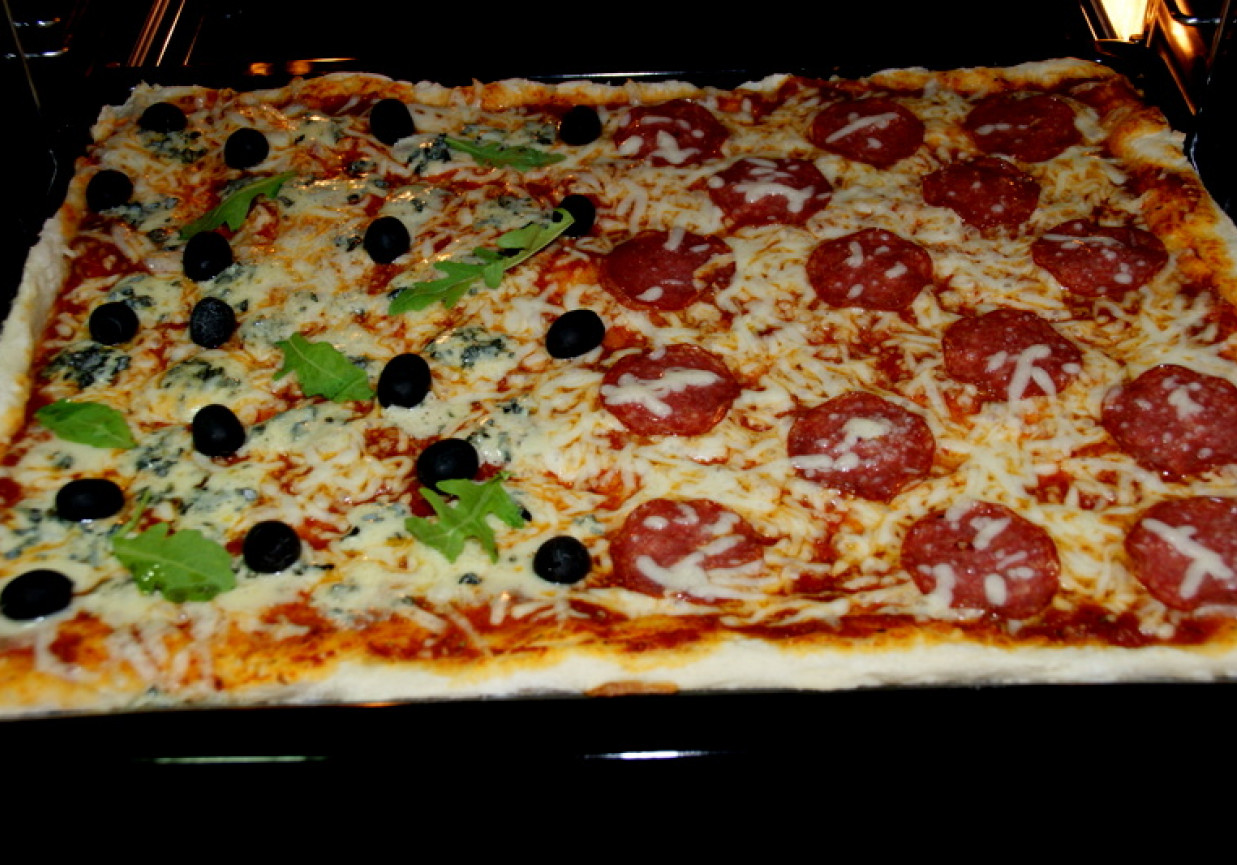 Pizza domowa. foto