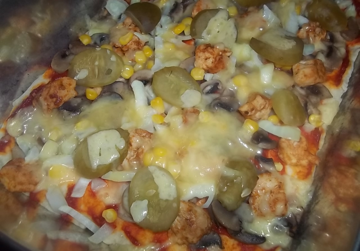 Pizza farmerska po mojemu foto