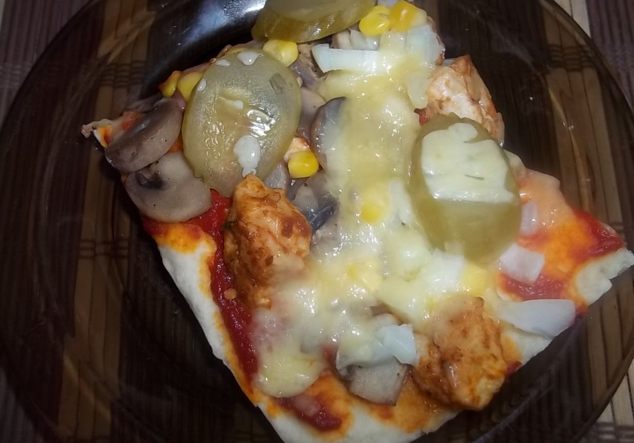 Pizza farmerska po mojemu foto