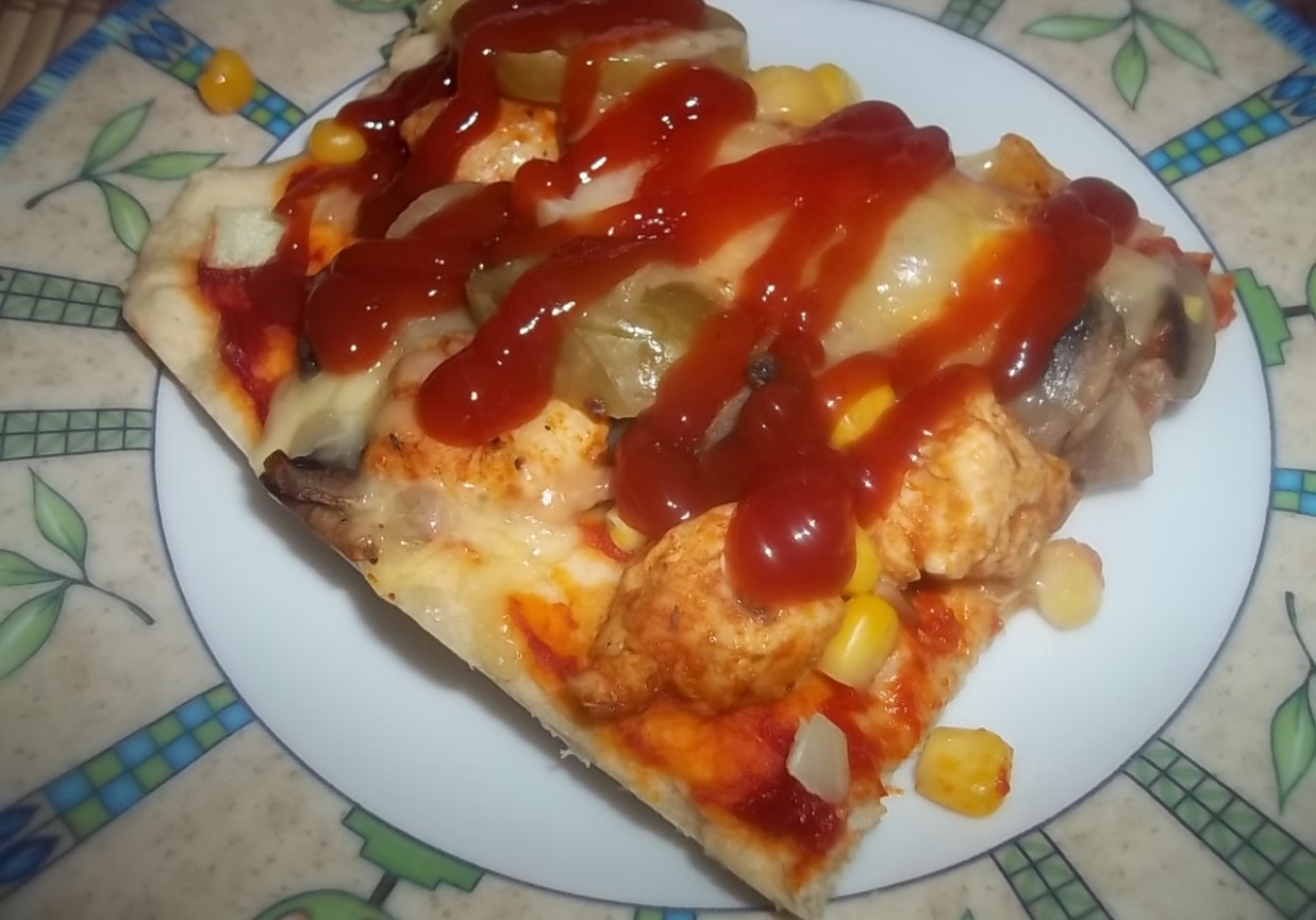 Pizza farmerska po mojemu foto