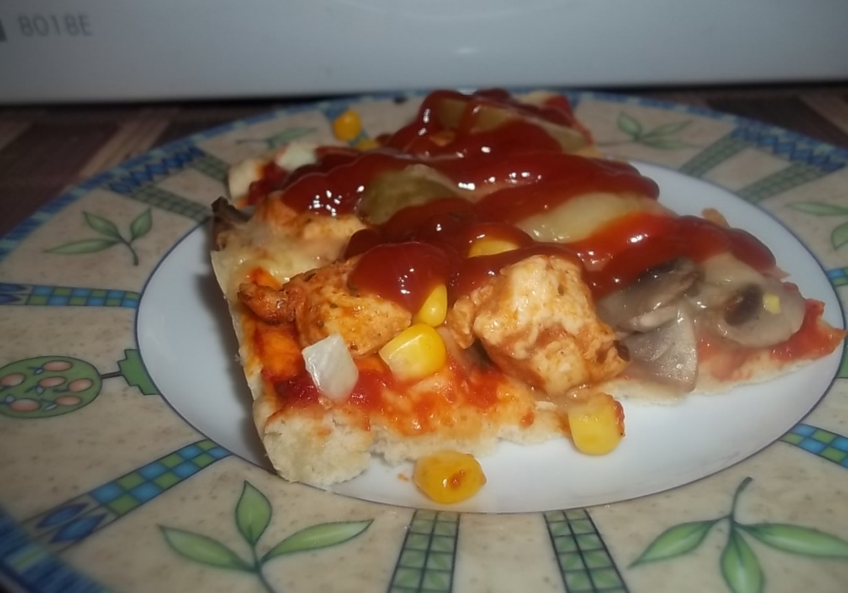 Pizza farmerska po mojemu foto