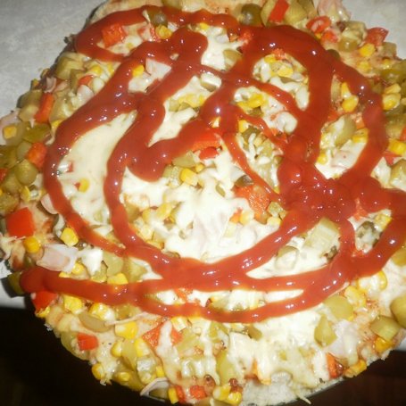 Krok 5 - Pizza farmerska foto