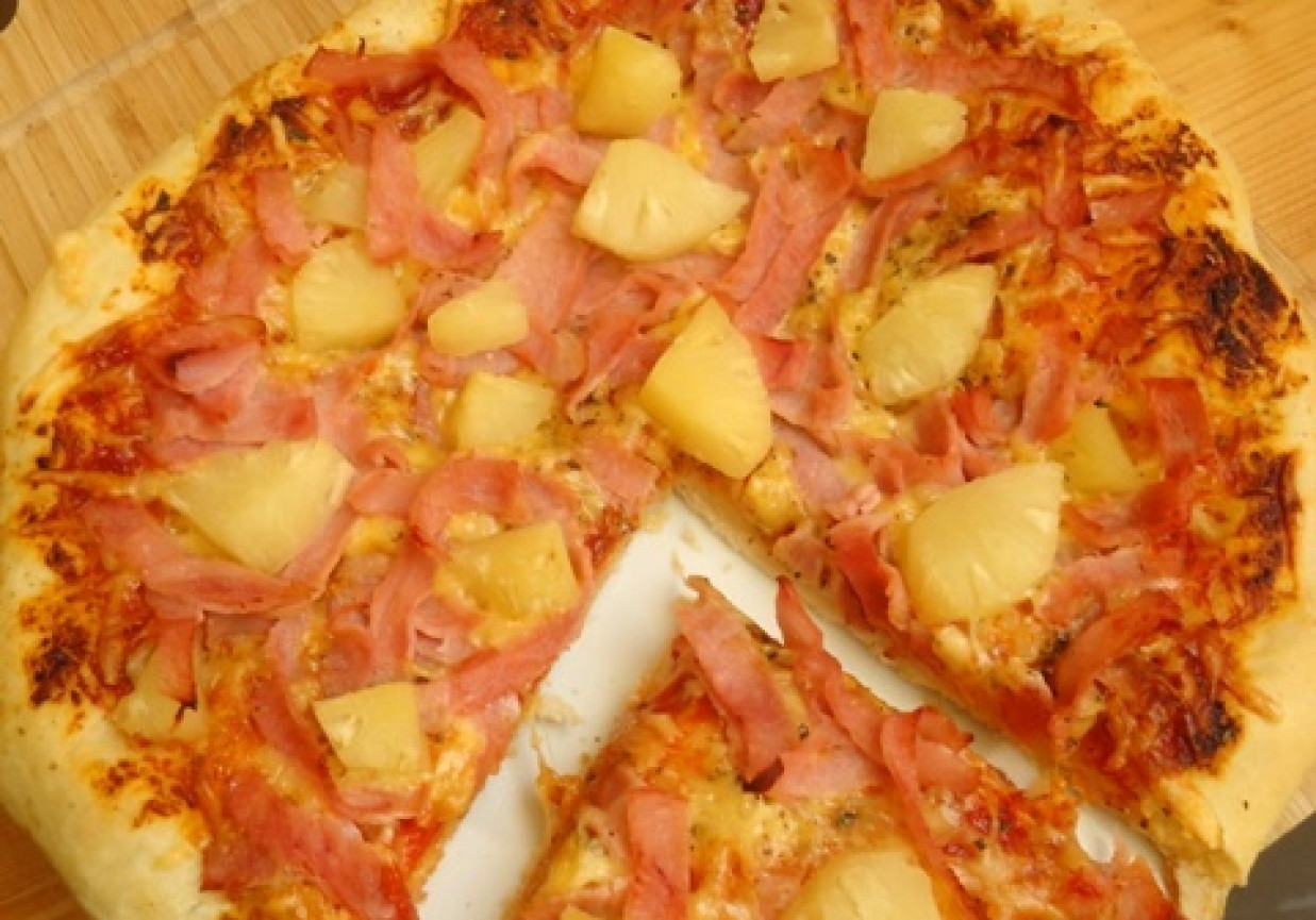 Pizza hawajska foto