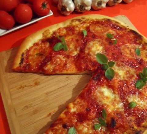 Fotografia przedstawiająca Pizza Margerita