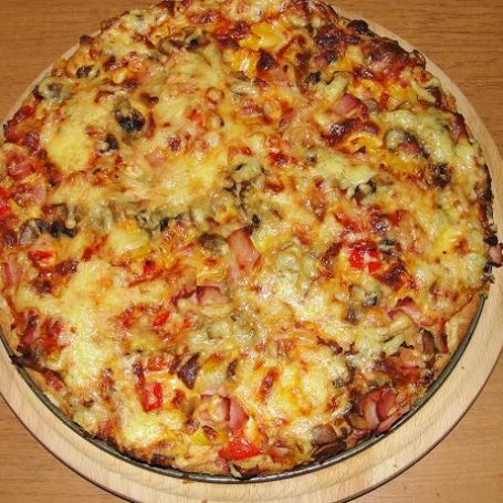 Krok 4 - Pizza na kruchym cieście foto
