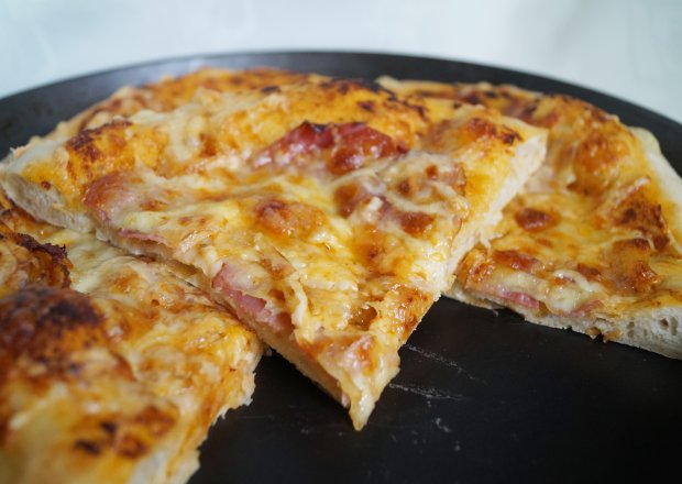 Fotografia przedstawiająca Pizza na poolish