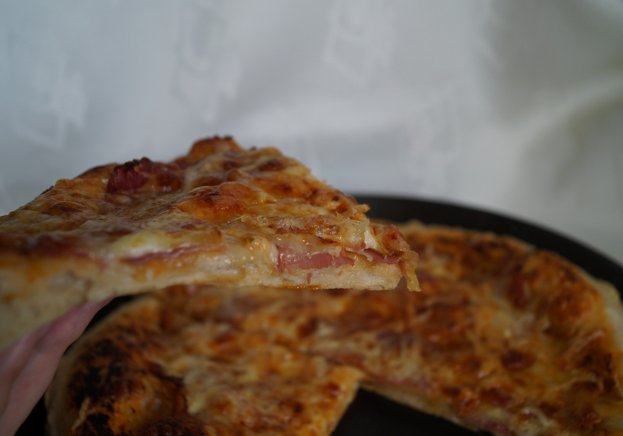 Pizza na poolish foto