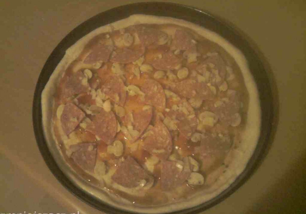 Pizza salami plus foto