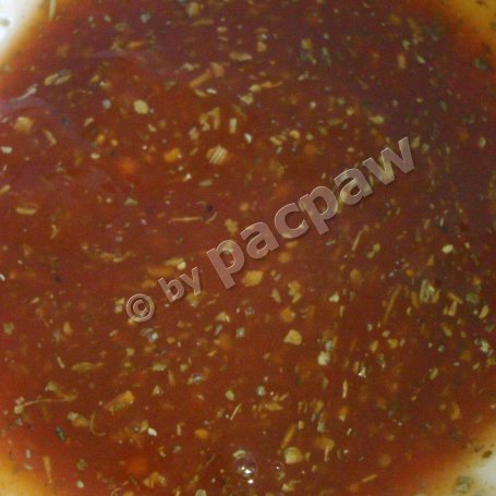 Krok 1 - Pizza śródziemnomorska z pieczarkami i chorizo foto