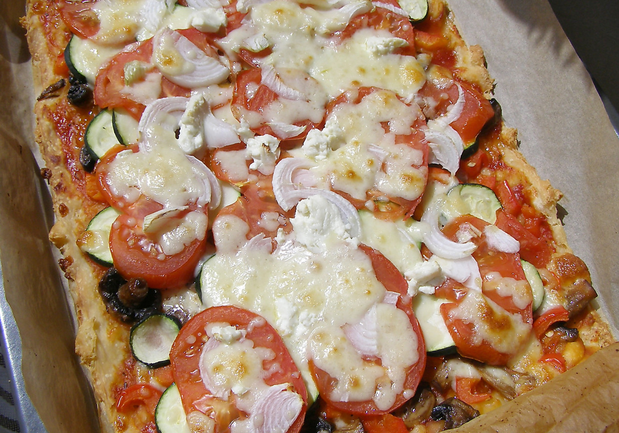 pizza warzywna... foto