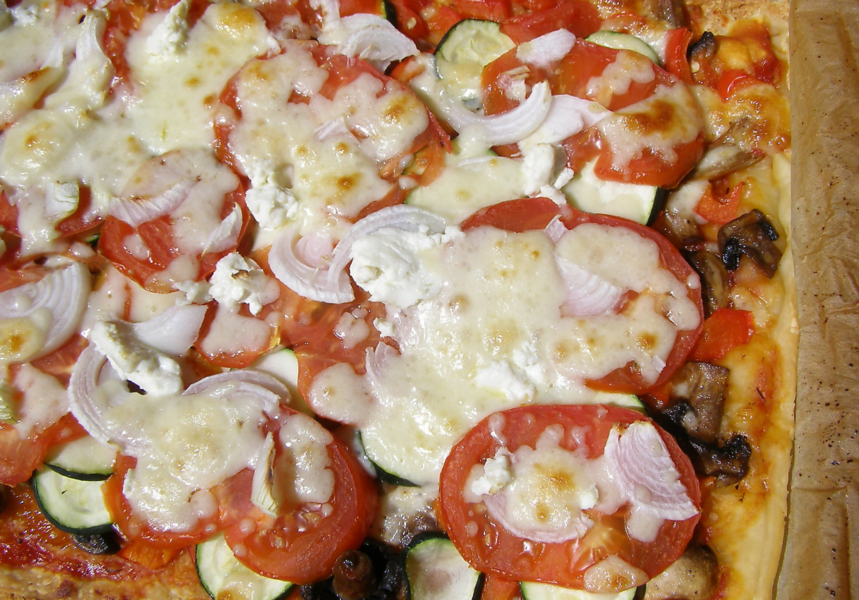 pizza warzywna... foto