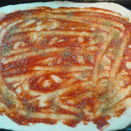 Krok 4 - Pizza warzywno mięsna foto