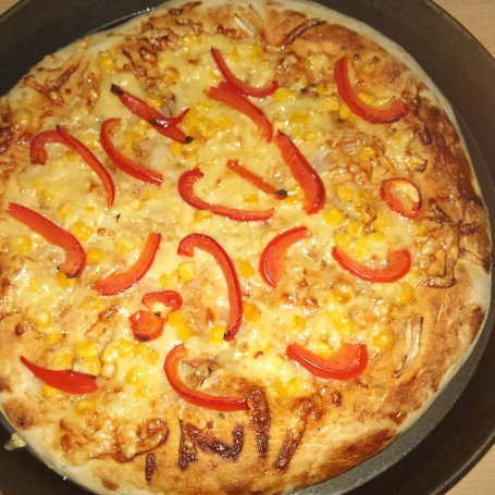 Krok 5 - Pizza wegetariańska foto