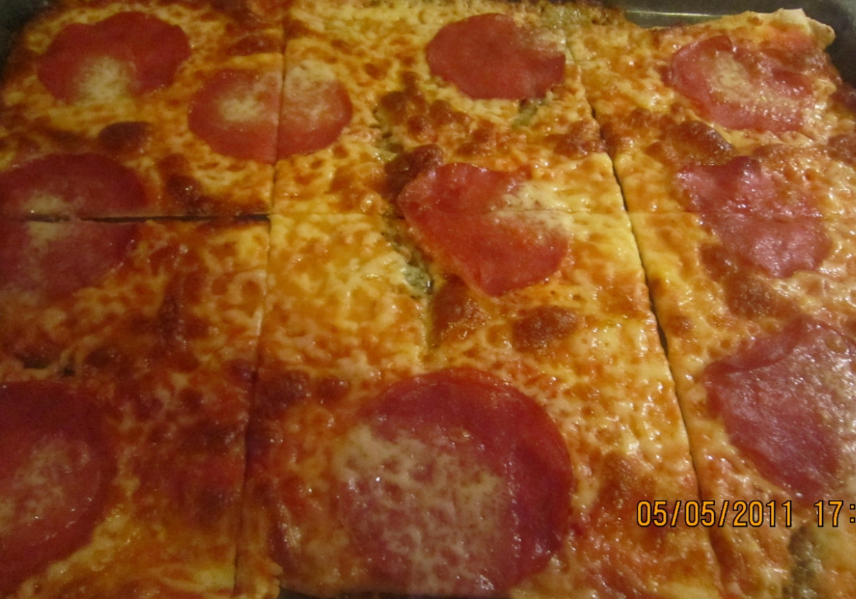 pizza włoska foto