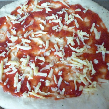 Krok 6 - Pizza z boczniakami foto