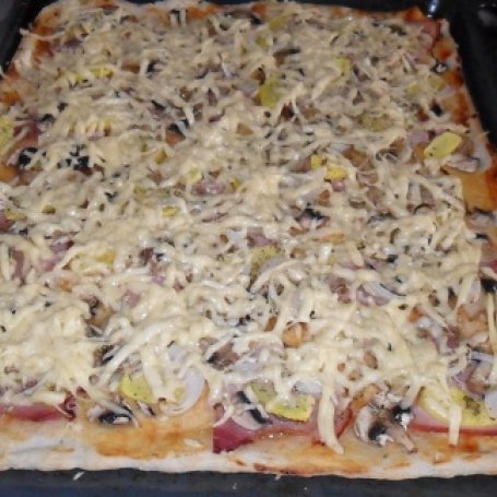 Krok 5 - Pizza z cukinią foto