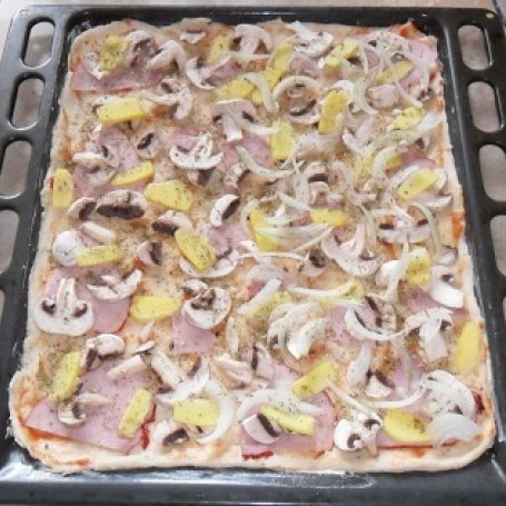 Krok 3 - Pizza z cukinią foto