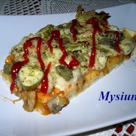 Krok 5 - Pizza z kaparami foto