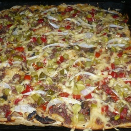 Krok 6 - PIZZA z mięsem mielonym foto