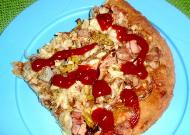 Fotografia przedstawiająca Pizza z porem