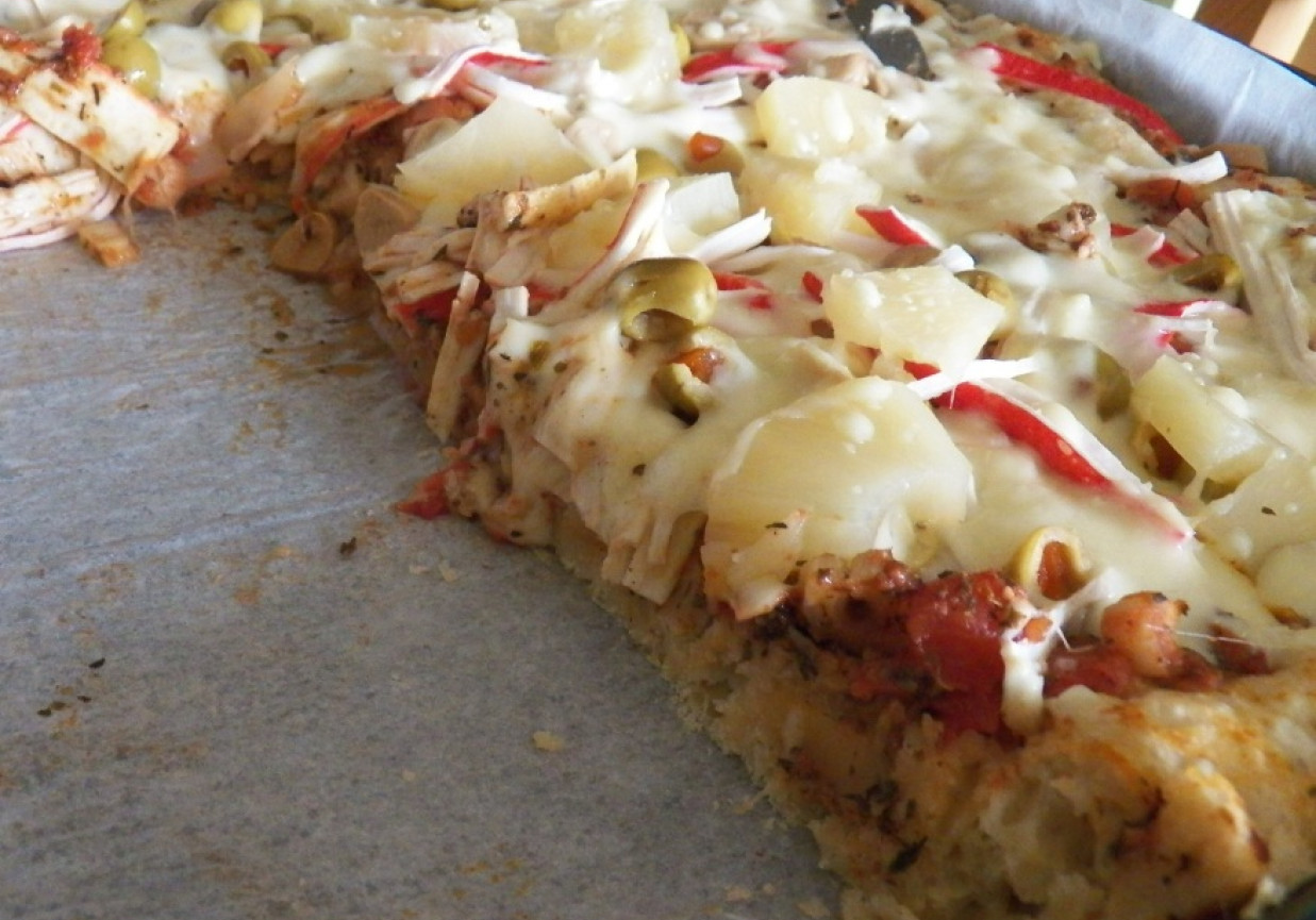 Pizza z surimi DoradcaSmaku.pl