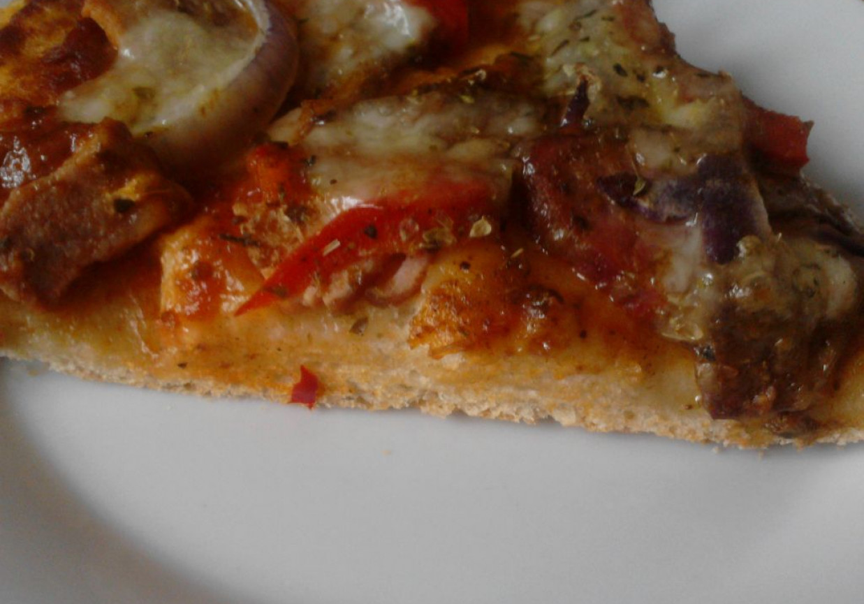 Pizza z szynką i mozzarellą Zub3r'a foto