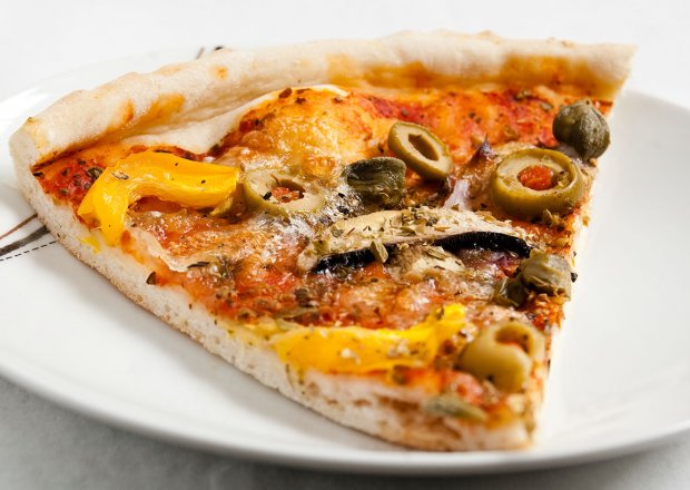 Fotografia przedstawiająca Pizza z warzywami