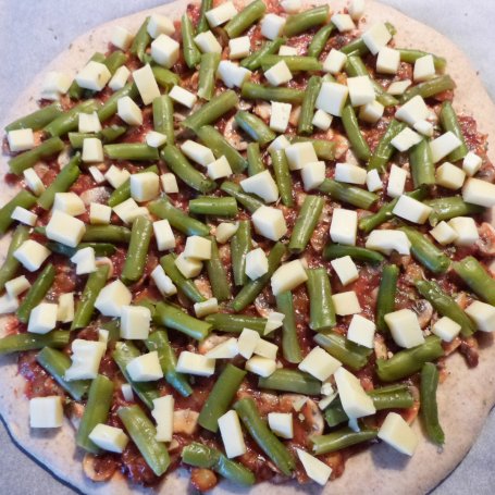 Krok 7 - Pizza z warzywami  foto