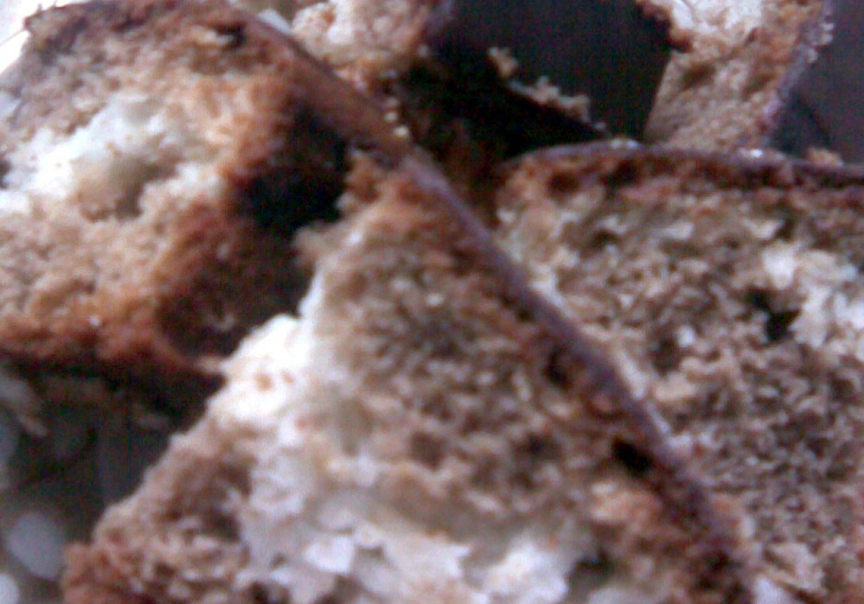 Placek kokosowo-kakaowo-serowy foto