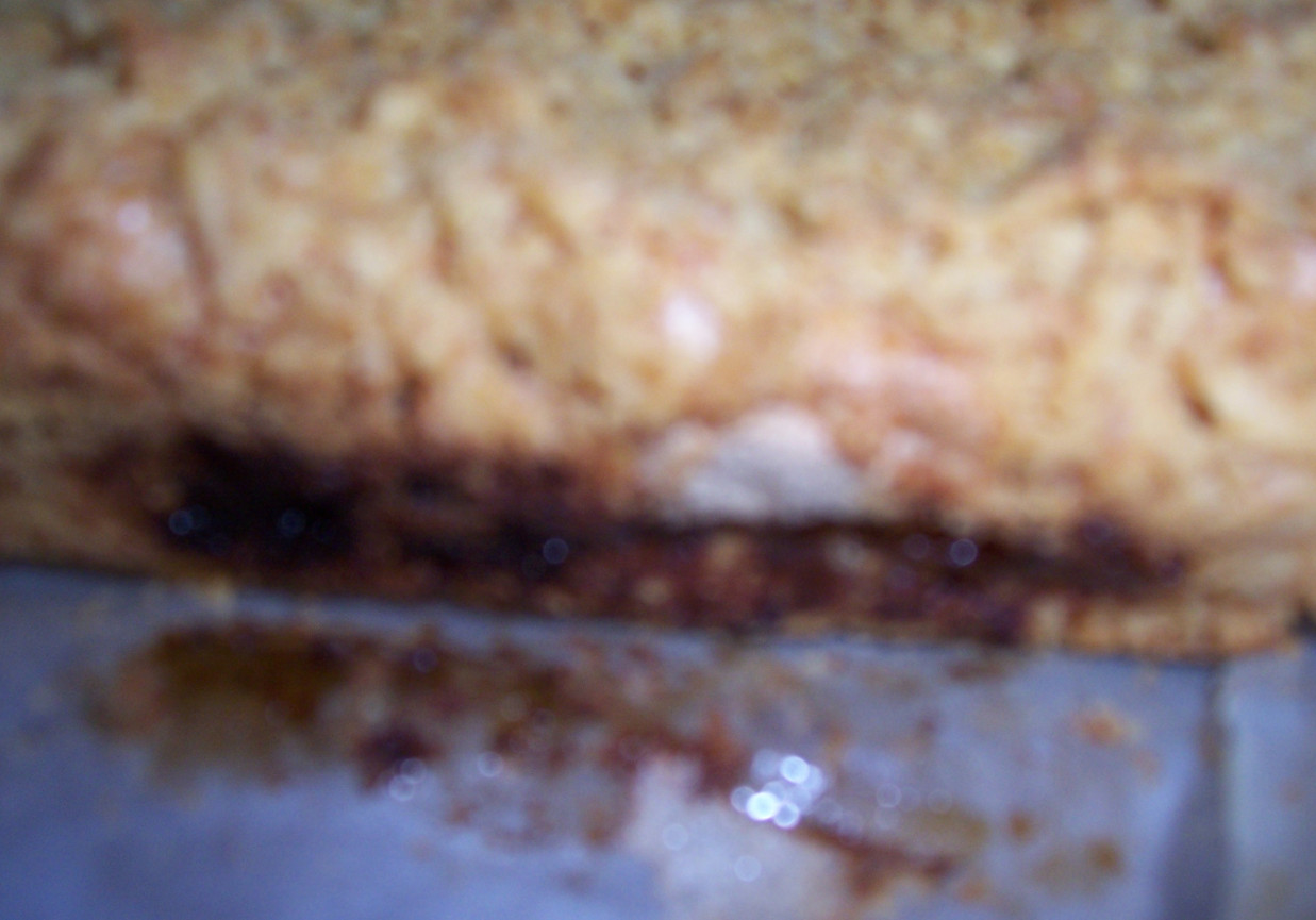 Placek kruchy z truskawki foto