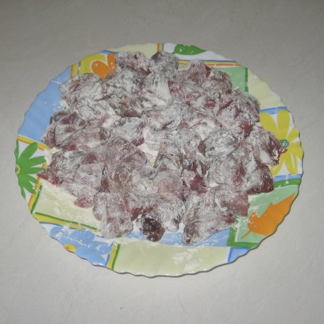 Krok 1 - Placki po węgiersku z pieczarkami foto