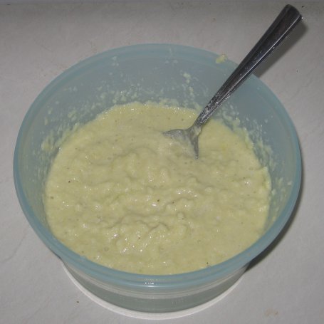 Krok 6 - Placki po węgiersku z pieczarkami foto