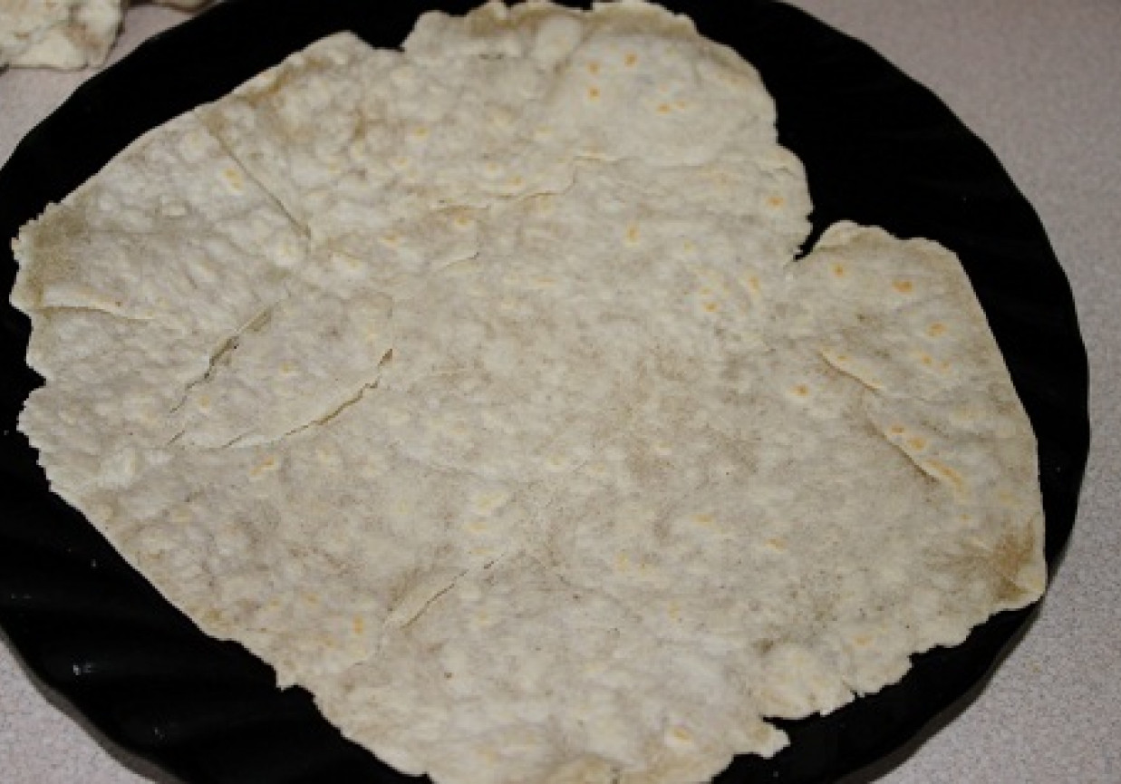 Placki tortilla foto