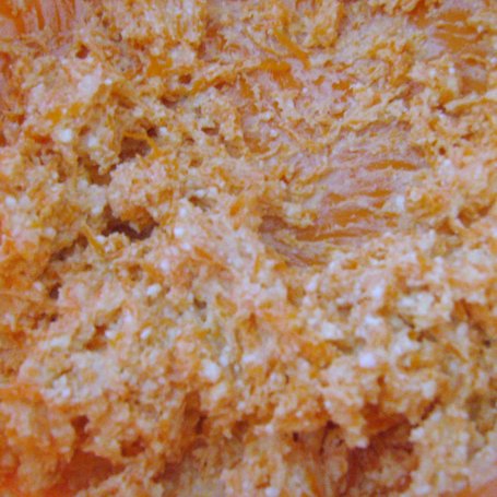 Krok 2 - placki twarogowo - marchewkowe foto