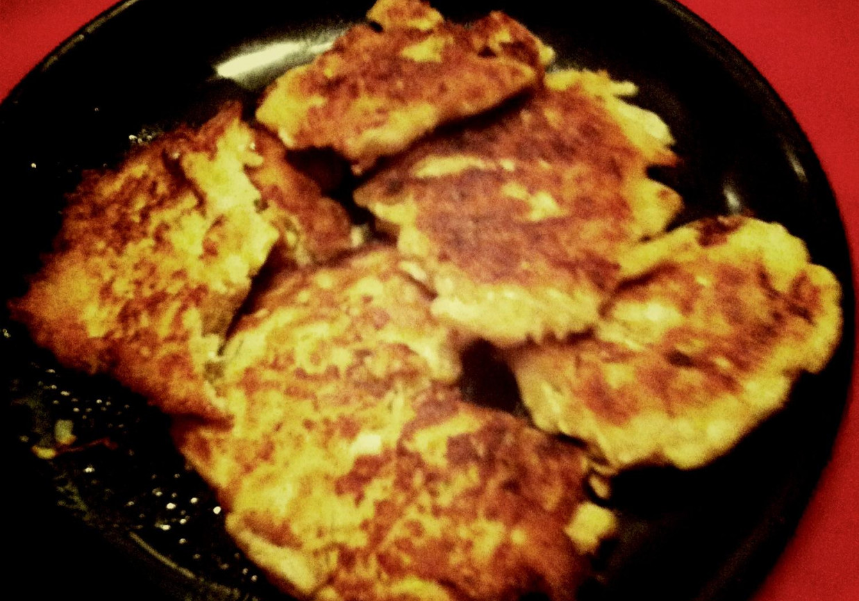 Placki z cukinii z koperkiem foto