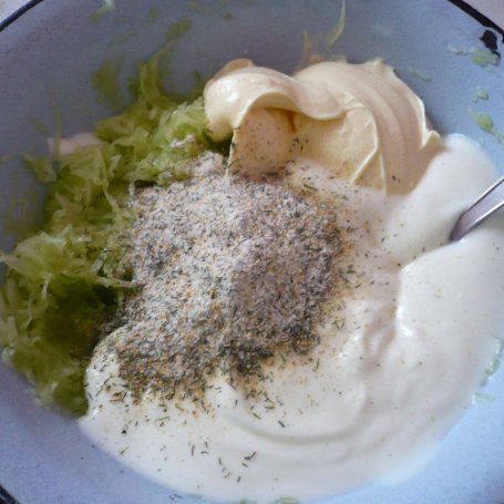 Krok 1 - Placki z sosem tzatziki foto