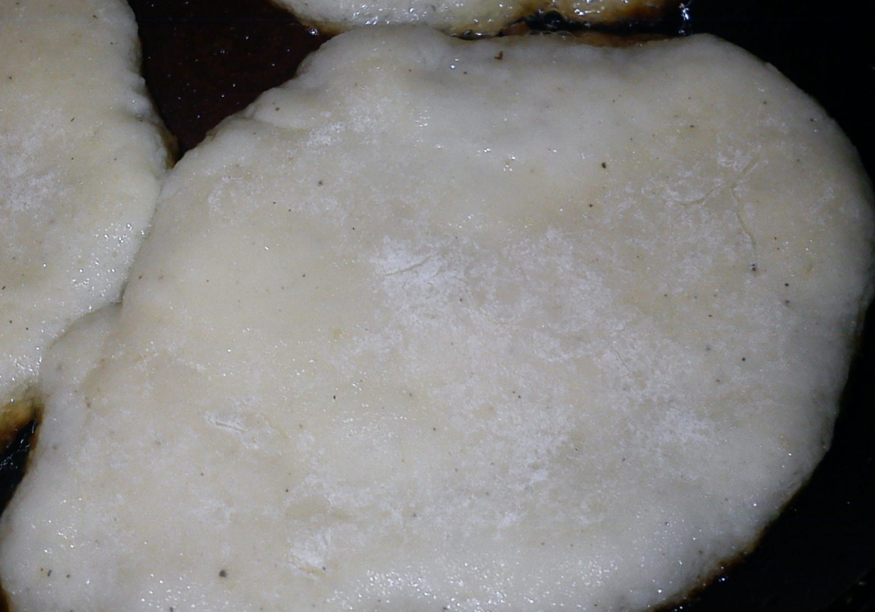 placki ziemniaki plus ser biały foto