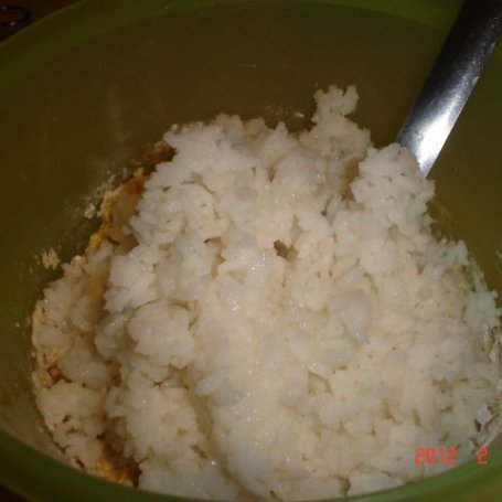 Krok 2 - Placuszki ryżowo -jabłkowe foto