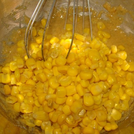 Krok 3 - Placuszki z kukurydzą i porem foto
