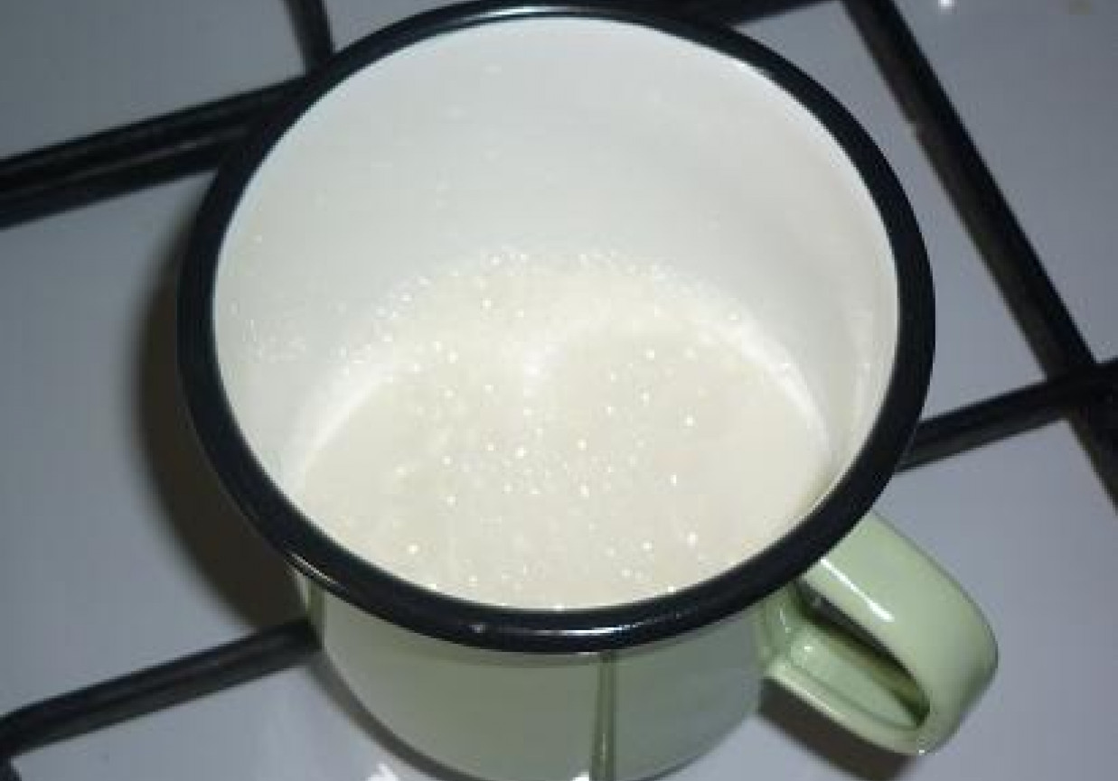 Płatki kukurydziane z mlekiem foto