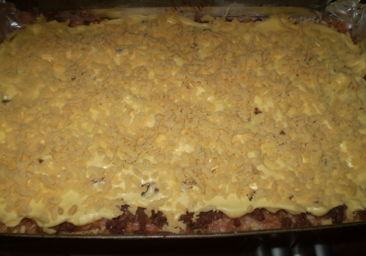 Pleśniak z jabłkami foto