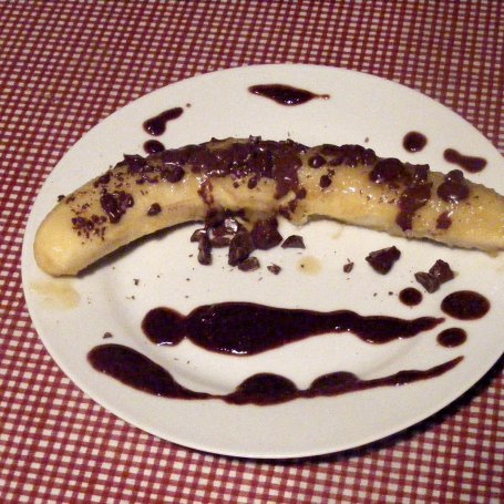 Krok 3 - Płonące banany w czekoladzie foto