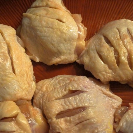 Krok 1 - Podudzia kurczaka w sosie z muscovado foto