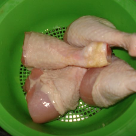 Krok 1 - Podudzie z kurczaka w marynacie z sezamem - Gorgonzolą wzbogacone :) foto