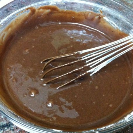 Krok 1 - Podwójnie czekoladowe nadziewane muffiny foto