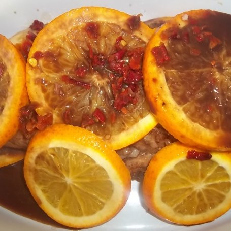 Krok 3 - Polędwica w pomarańczach foto