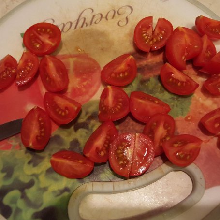 Krok 4 - Polędwica wołowa na ostro z purée z selera i pomidorami foto